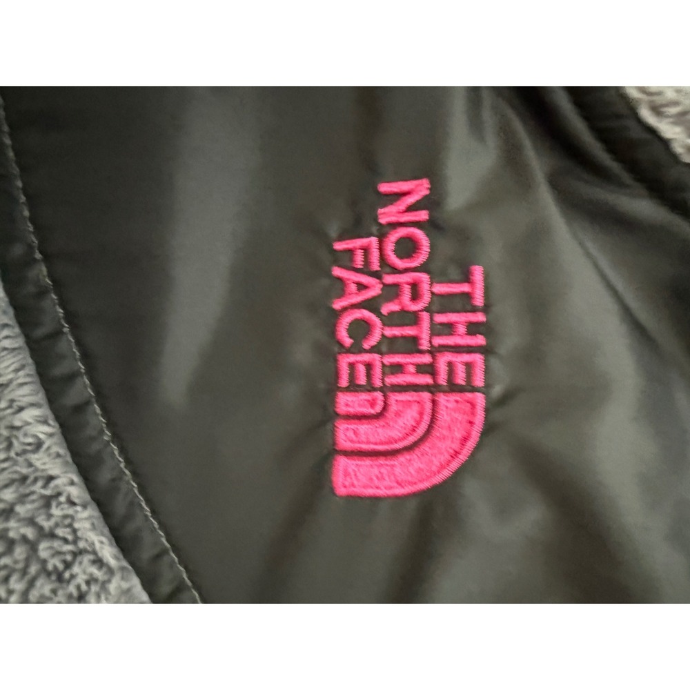 THE NORTH FACE Girls Hoodie Fleece Gorpcore Outdoorsy Warm‎ M 10/12 - Picture 3 of 9